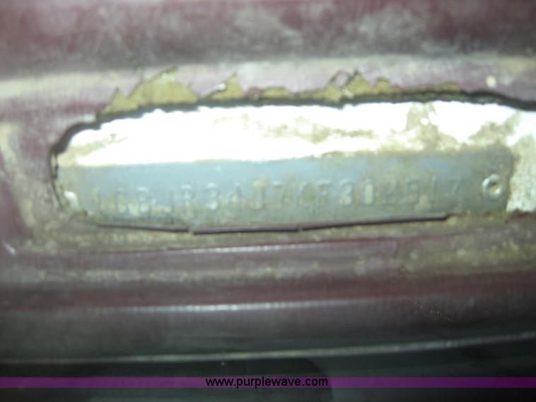 image for item D8610 1989 Chevrolet R3500 utility pickup truck