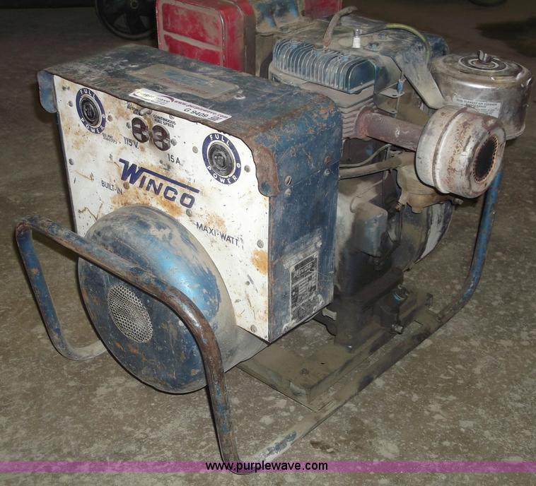 image for item G9409 Winco 4.05BM 4,500 watt generator