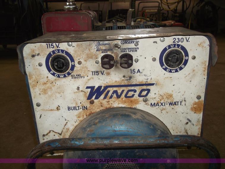 image for item G9409 Winco 4.05BM 4,500 watt generator
