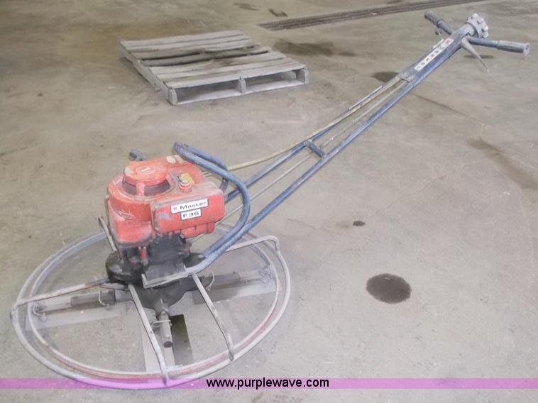 image for item G9410 Koehring Master F36 power trowel