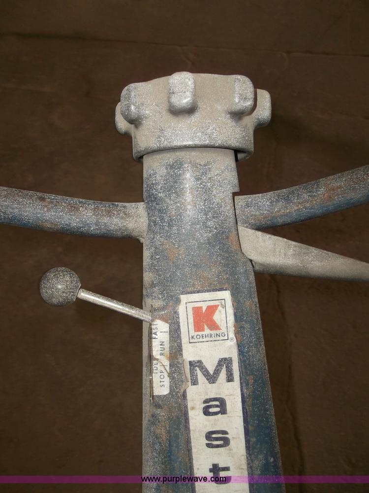 image for item G9410 Koehring Master F36 power trowel