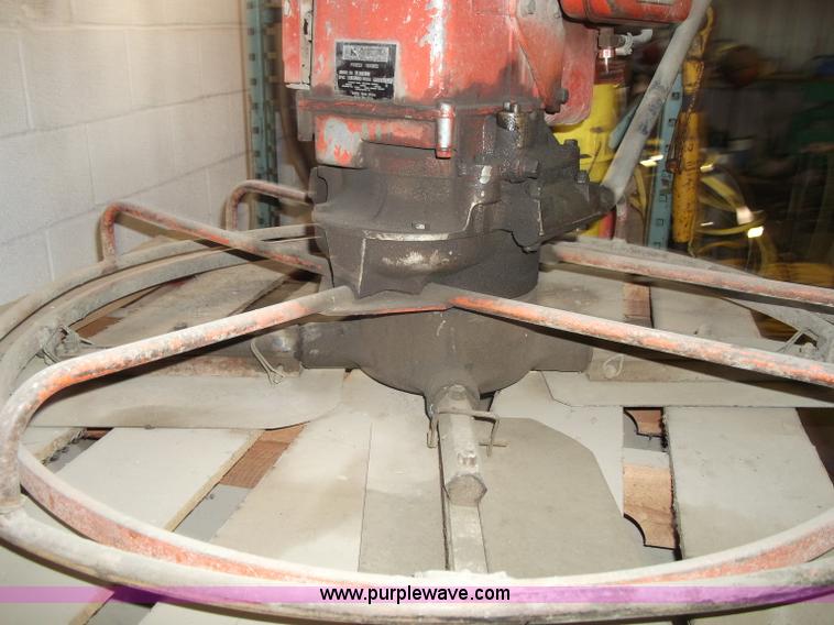 image for item G9411 Koehring Master F36B4 power trowel