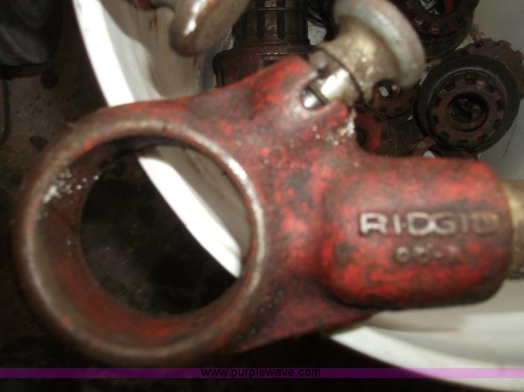 image for item G9421 (3) Ridgid pipe threaders with dies