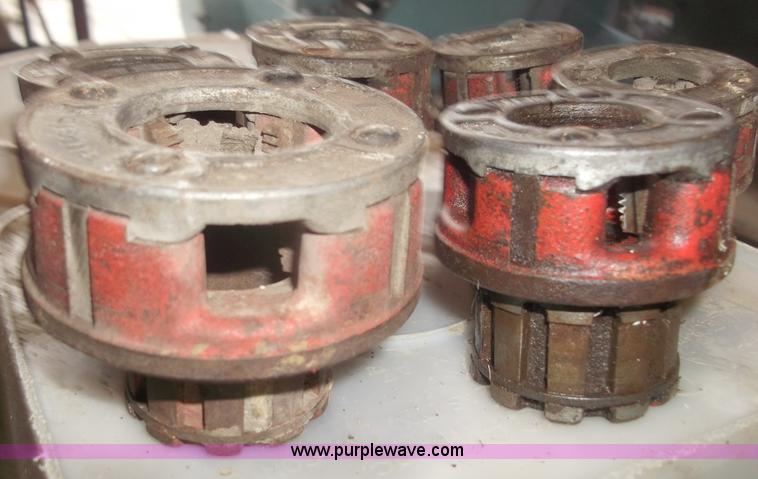 image for item G9421 (3) Ridgid pipe threaders with dies