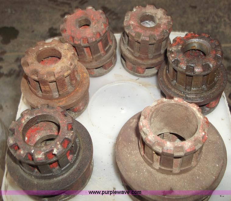 image for item G9421 (3) Ridgid pipe threaders with dies