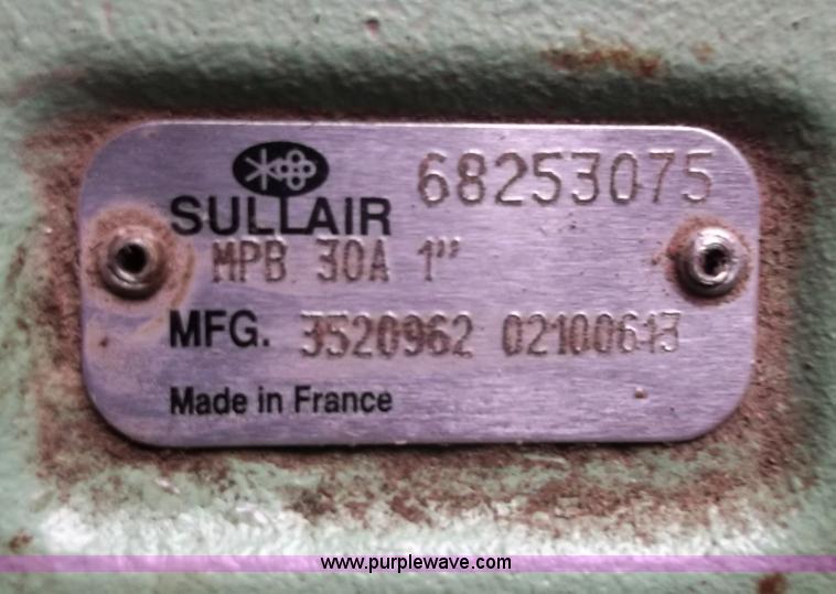 image for item G9422 Sullair MPB 30A pneumatic jack hammer