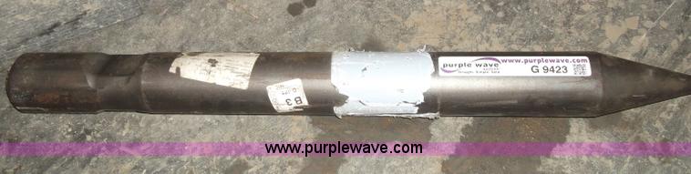 image for item G9423 Moil point for hydraulic hammer on backhoe