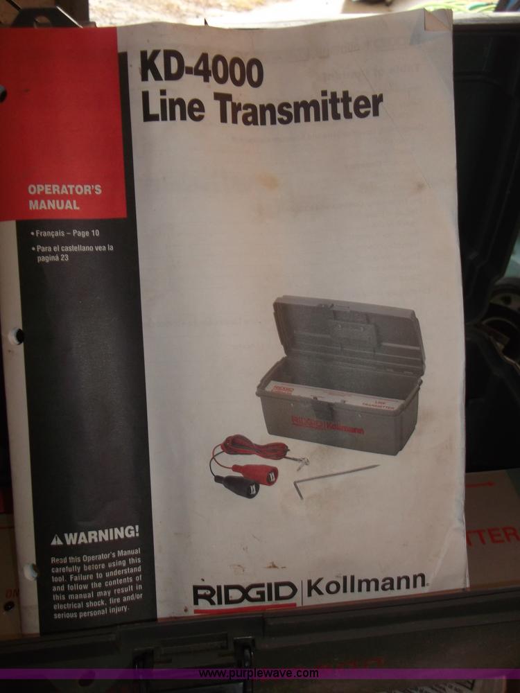 image for item G9425 Ridgid Navitrack pipe locator