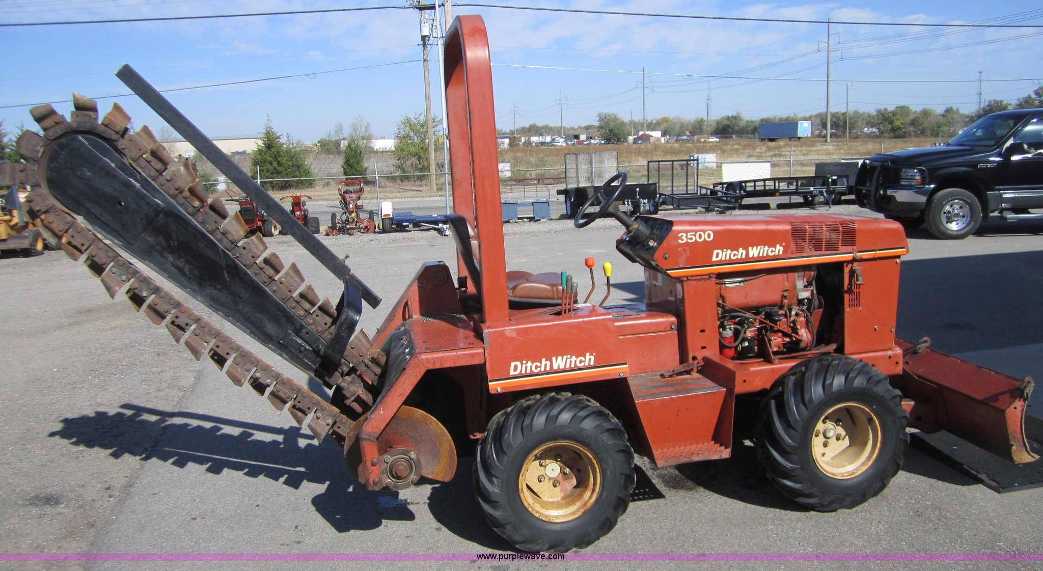 1988 Ditch Witch 3500 trencher in Wichita, KS Item C5120 sold