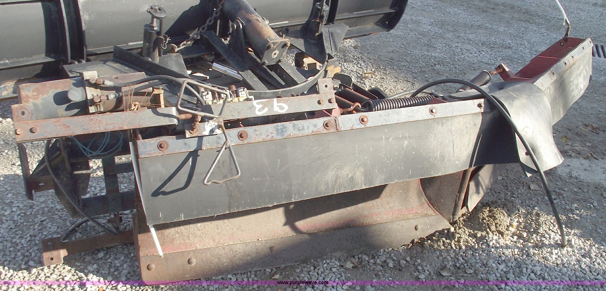 Boss 9'2" Vplow with mounting bracket in Harrisonville, MO Item