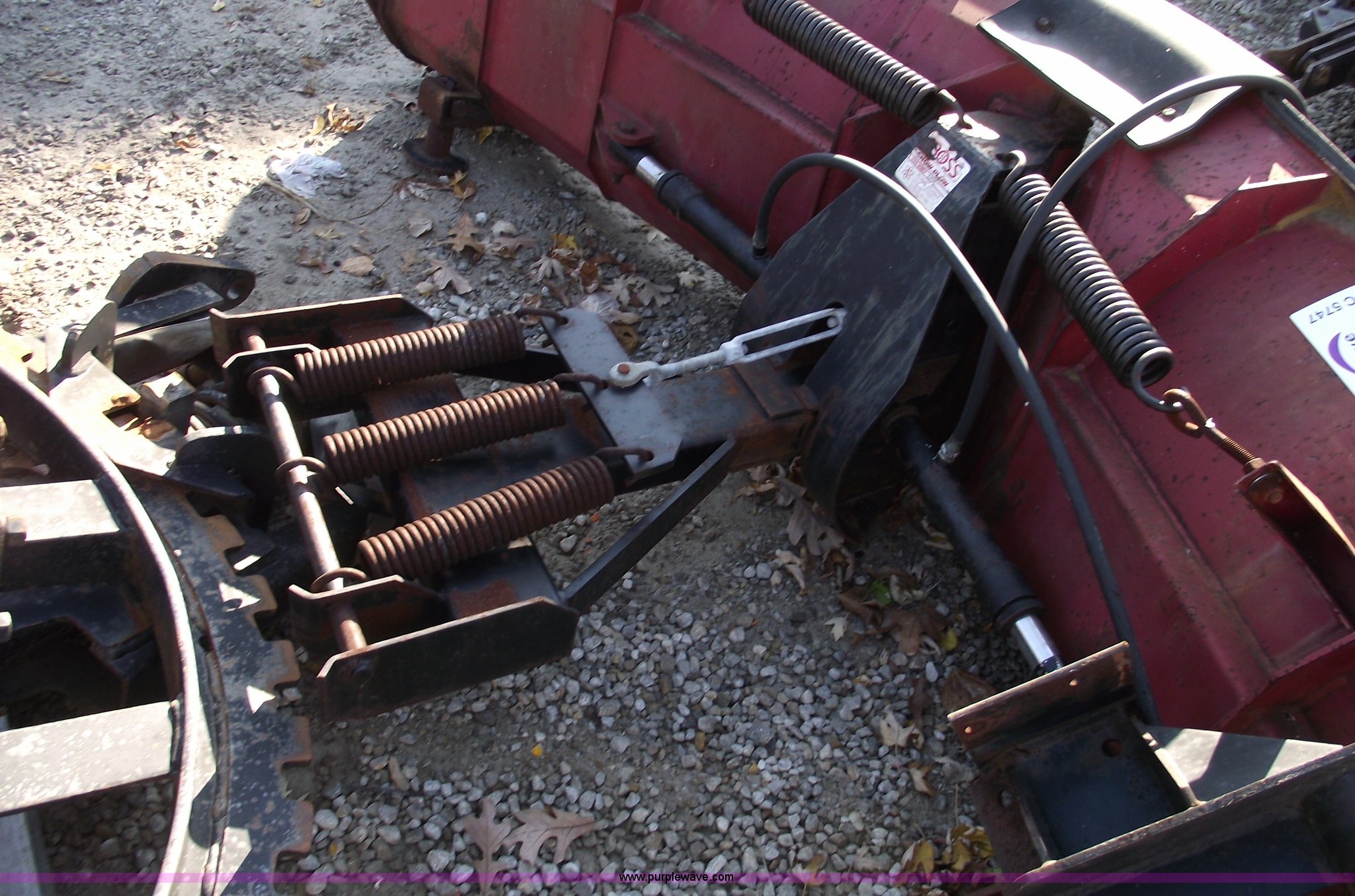 Boss 9'2" Vplow with mounting bracket in Harrisonville, MO Item