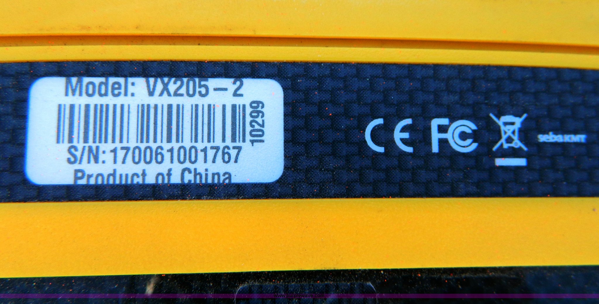 Vivax vLoc ML Metrotech Locator in Hoxie, KS Item C9441 sold Purple