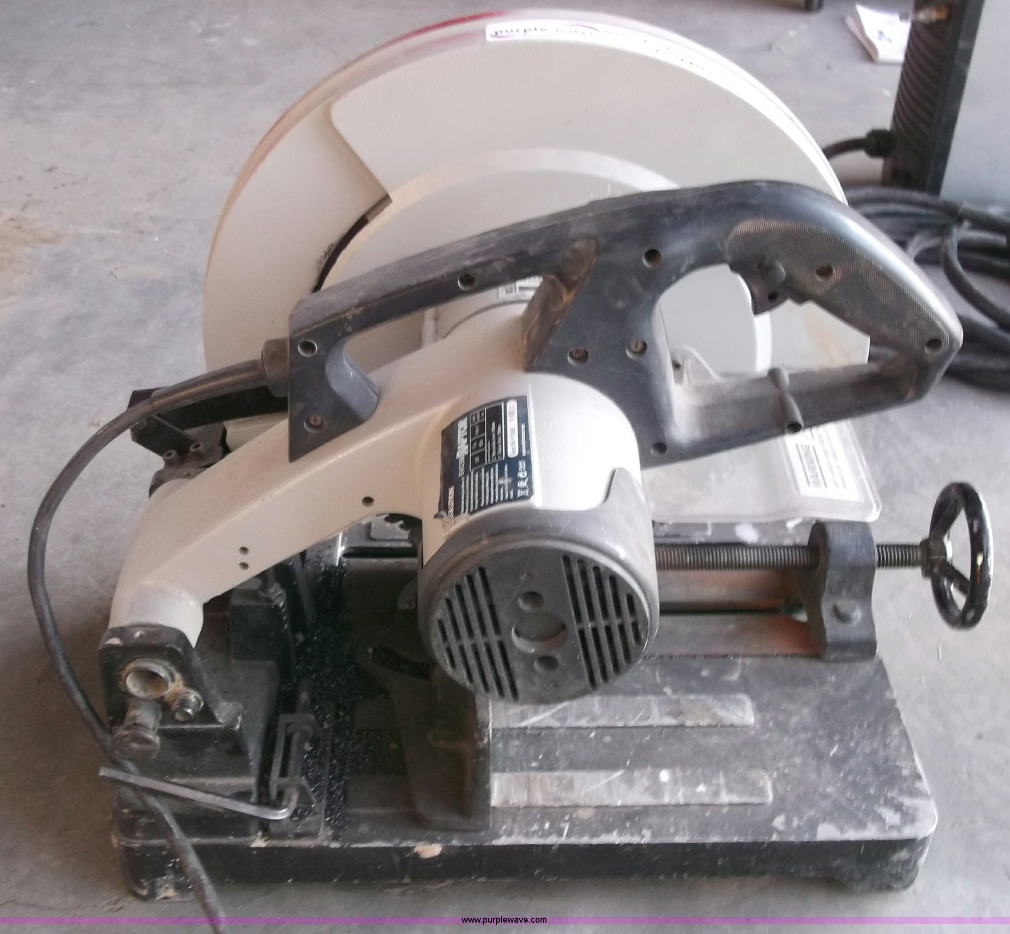 Evolution EVO380 Raptor chop saw in Roca, NE | Item G9403 sold | Purple ...