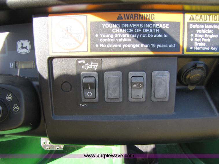 image for item A4610 John Deere 850D Gator utility vehicle