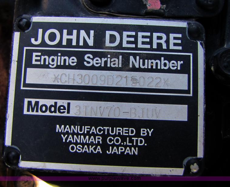 image for item A4610 John Deere 850D Gator utility vehicle