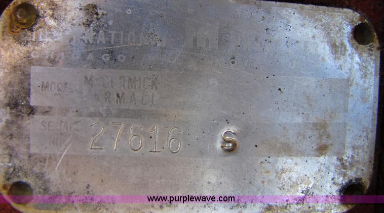 image for item A4611 Mccormick Farmall 656 tractor