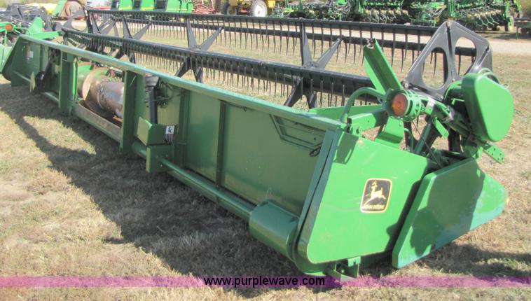 image for item A4612 John Deere 925F 25' flex head