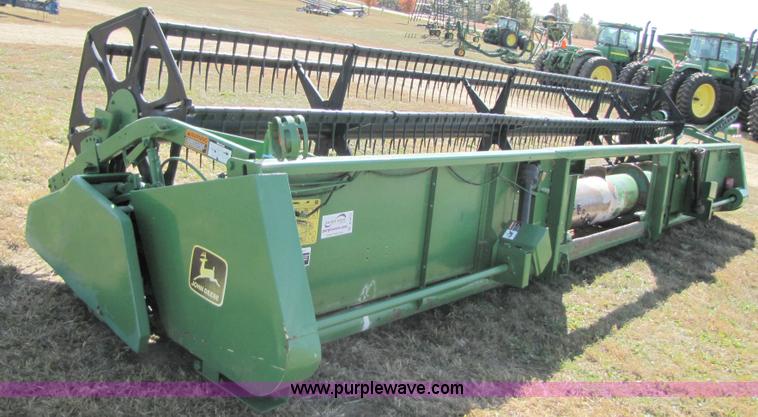 image for item A4612 John Deere 925F 25' flex head
