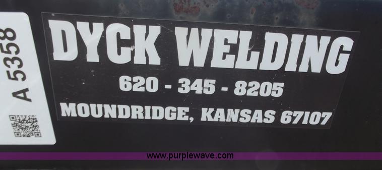 image for item A5358 Dyck Welding header trailer