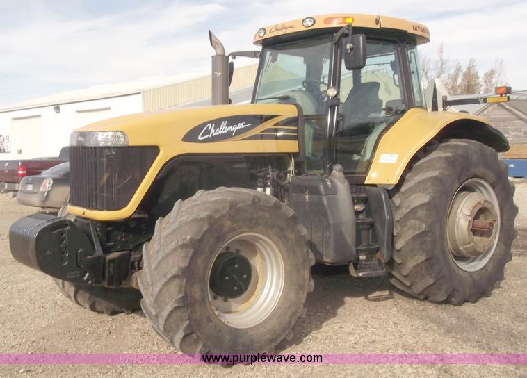 image for item B5063 2007 Challenger MT665B MFWA tractor
