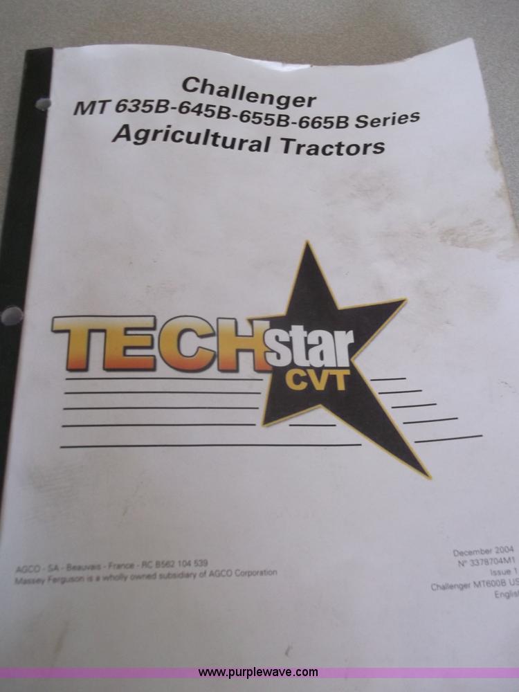 image for item B5063 2007 Challenger MT665B MFWA tractor