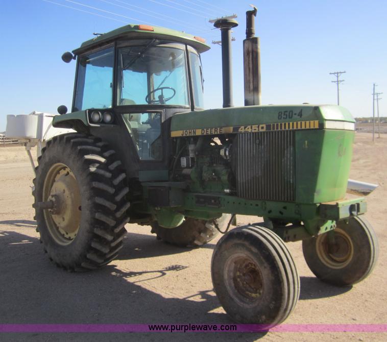 image for item B5531 1988 John Deere 4450 tractor