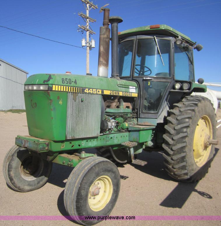 image for item B5531 1988 John Deere 4450 tractor