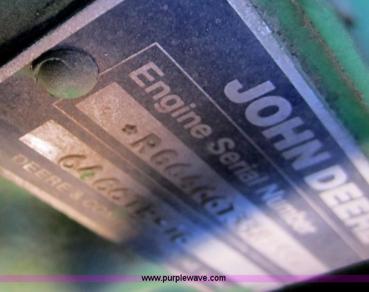 image for item B5531 1988 John Deere 4450 tractor