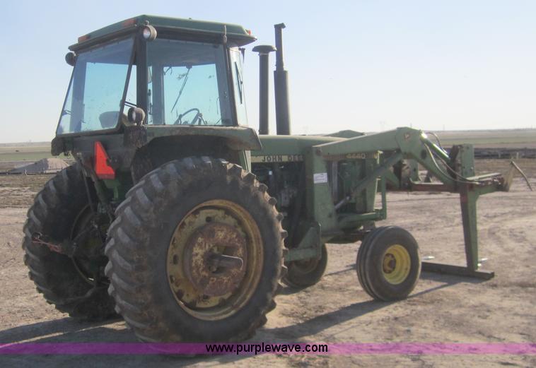 image for item B5540 1980 John Deere 4440 tractor with loader