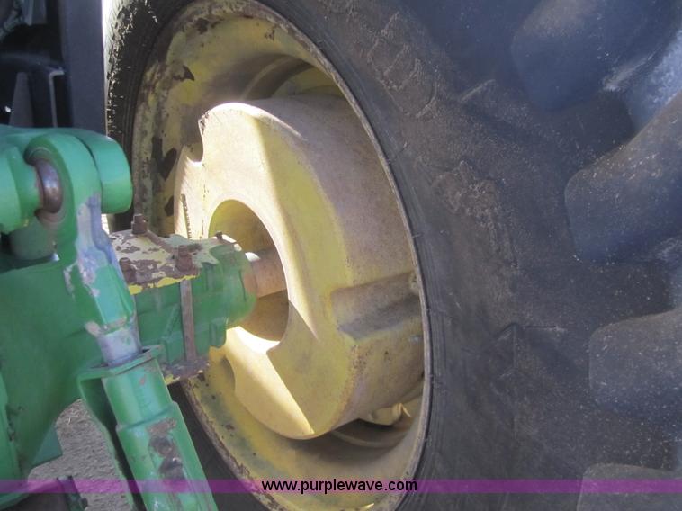 image for item B5549 1990 John Deere 4555 MFWD tractor