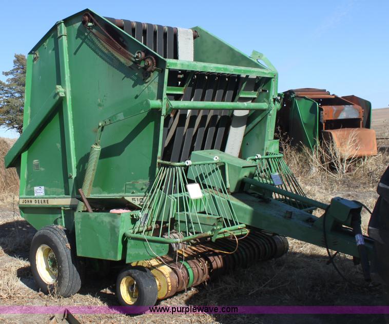 image for item B8675 1980 John Deere 510 round baler