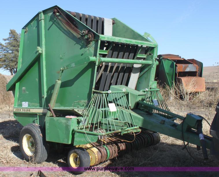 image for item B8675 1980 John Deere 510 round baler