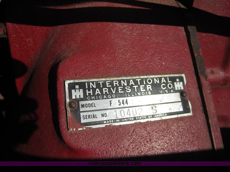 image for item C5208 1969 International F544 tractor