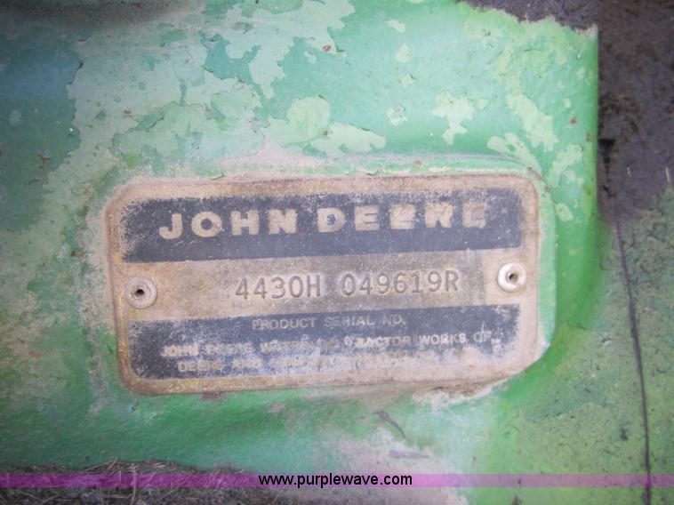 image for item C5213 1978 John Deere 4430 tractor