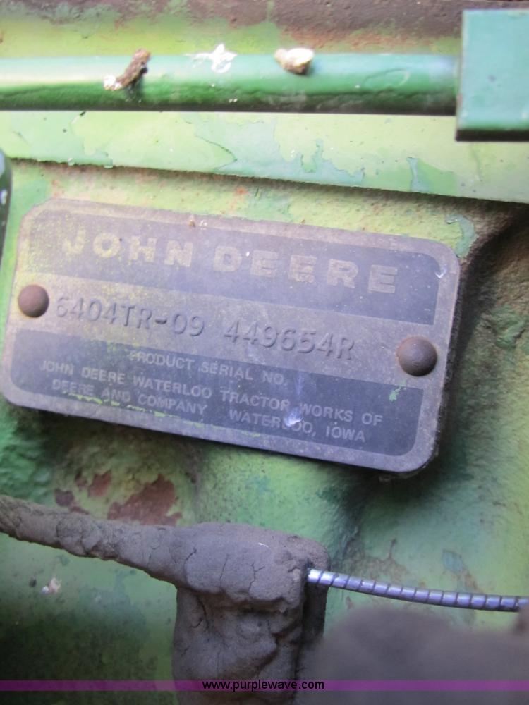 image for item C5213 1978 John Deere 4430 tractor