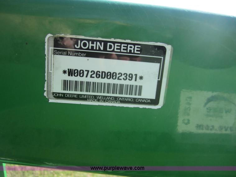 image for item C5214 John Deere 726 loader attachment