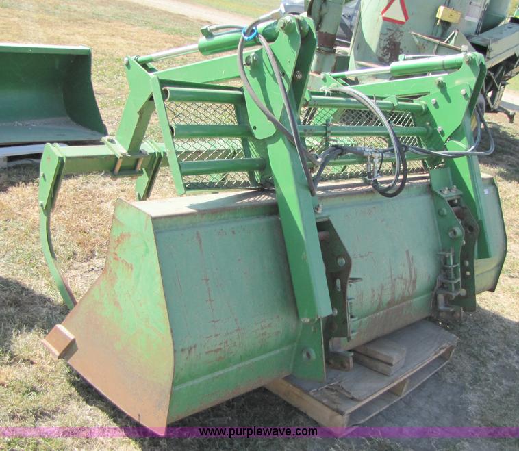 image for item C9547 98" loader bucket with five tine grapple