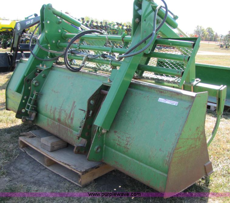 image for item C9547 98" loader bucket with five tine grapple