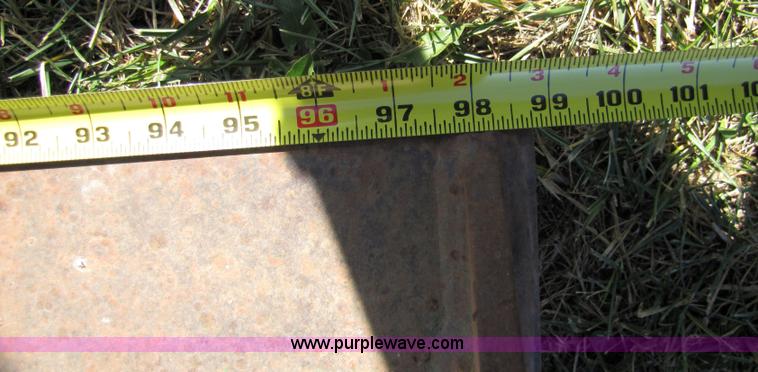 image for item C9547 98" loader bucket with five tine grapple