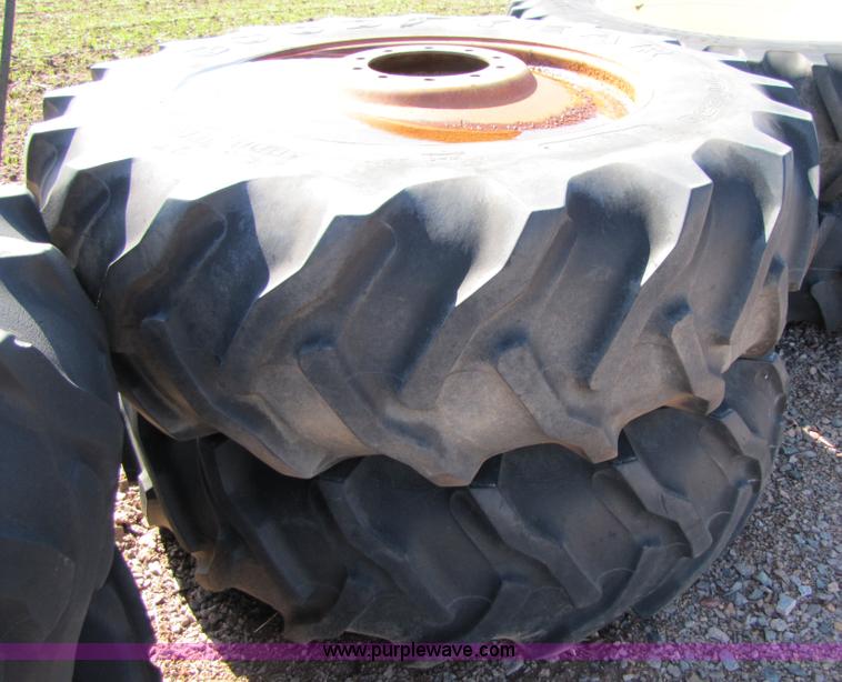 image for item C9580 20.8R38 duals on 10-bolt rims