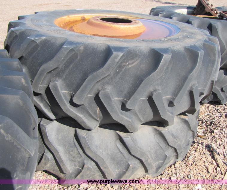 image for item C9580 20.8R38 duals on 10-bolt rims