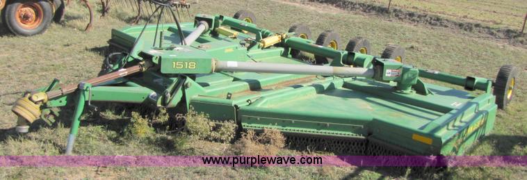 image for item C9596 John Deere 1518  15' bat wing rotary mower