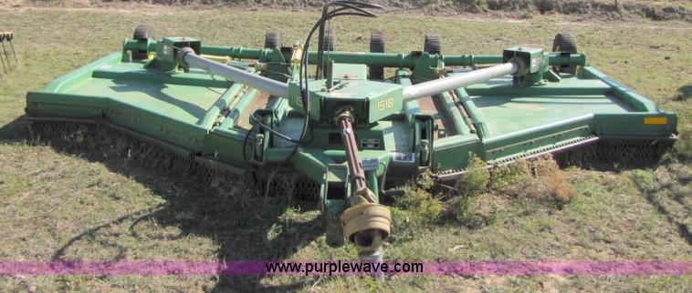 image for item C9596 John Deere 1518  15' bat wing rotary mower