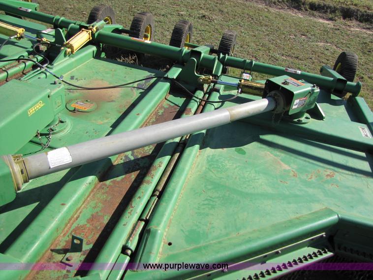 image for item C9596 John Deere 1518  15' bat wing rotary mower