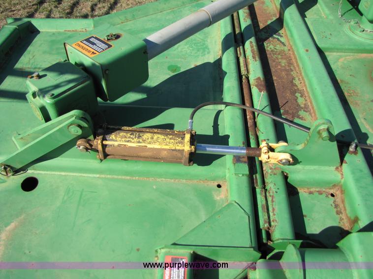 image for item C9596 John Deere 1518  15' bat wing rotary mower