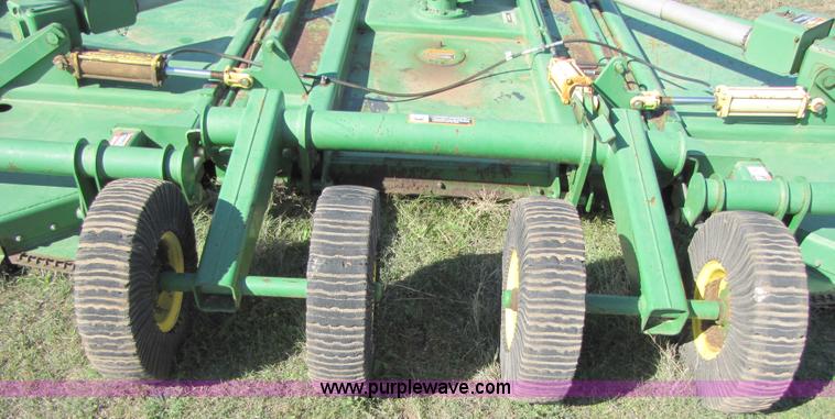 image for item C9596 John Deere 1518  15' bat wing rotary mower