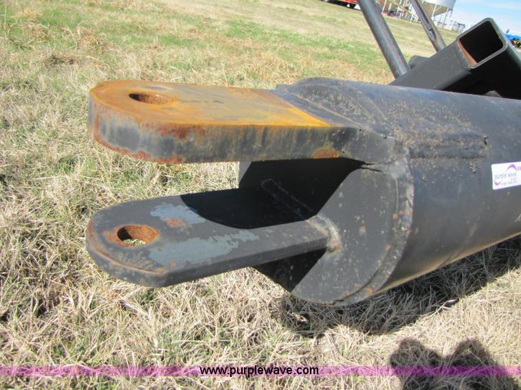 image for item C9597 2008 KWF eight bale hay trailer with Quick-tach hay spike