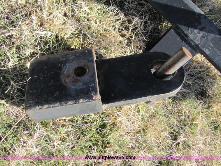 image for item C9597 2008 KWF eight bale hay trailer with Quick-tach hay spike