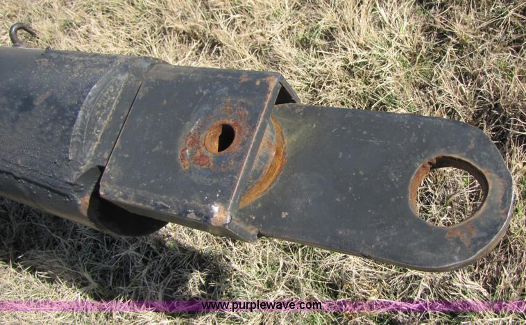 image for item C9597 2008 KWF eight bale hay trailer with Quick-tach hay spike