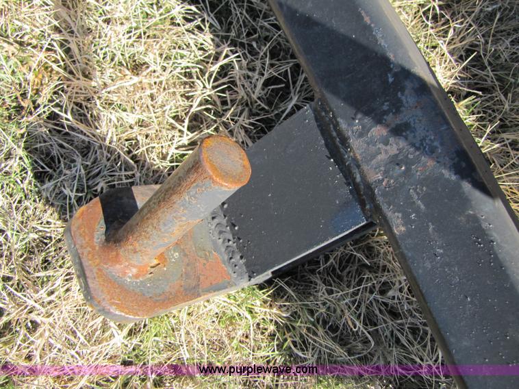 image for item C9597 2008 KWF eight bale hay trailer with Quick-tach hay spike